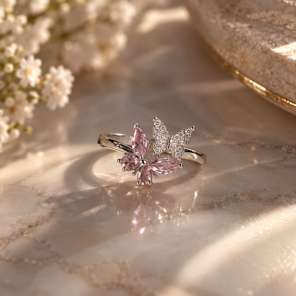 The Rosalie Butterfly Ring